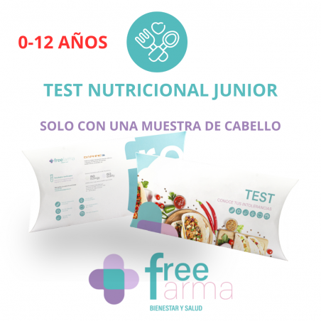 TEST NUTRICIONAL JUNIOR CON MUESTRA DE CABELLO