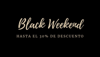 ¡El Black Weekend ya está aquí! 